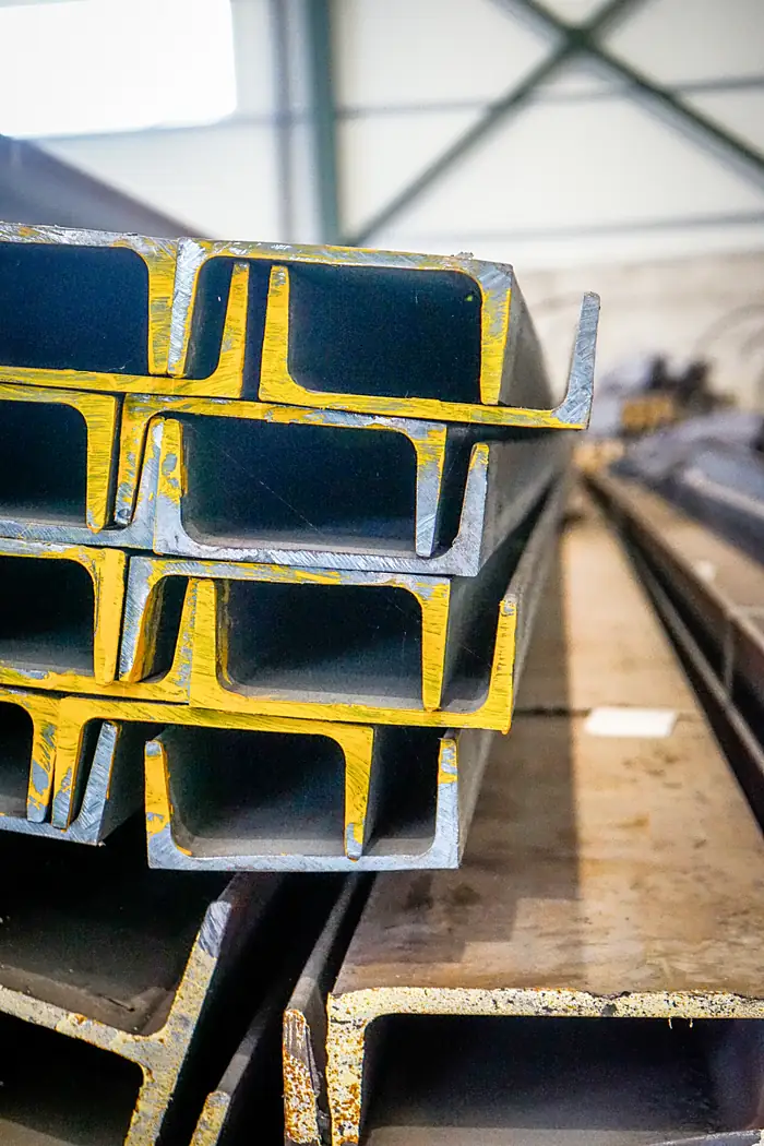 Stacked UPN steel channels